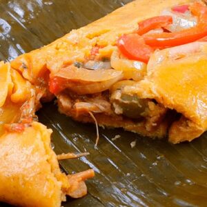 HALLACA TRADICIONAL VENEZOLANA VEGETARIANA